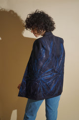Dita Navy Cape