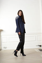 Eva denim Blazer