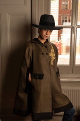 Fern Khaki Cape