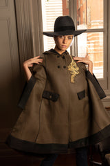 Fern Khaki Cape