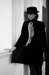 Ines Fern Velvet Cape