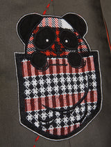 Long green teddy bear cape