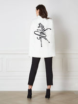 Madagascar Cream Zebra Cape