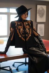 Mirielle Bronzed Cape