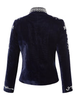 Kian Velvet Admiral Jacket