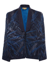Dita Navy Cape