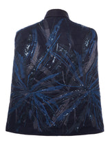 Dita Navy Cape