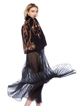 Mirielle Bronzed Cape