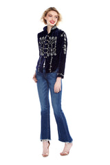 Kian Velvet Admiral Jacket