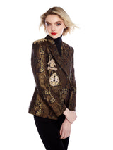 Ines Jacquard Blazer