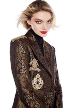 Ines Jacquard Blazer