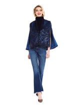 Dita Navy Cape