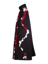 Femi Appliqué cape