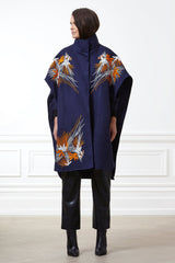 Isabella Navy Asterisk Shilhouettes