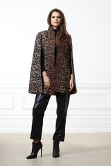 Bianca Beige Leopard Cape