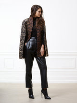 Bianca Beige Leopard Cape