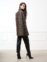 Bianca Beige Leopard Cape