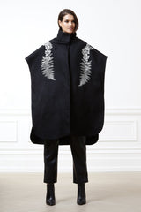 Sava Black Leaf Detail Shilhouettes