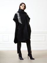 Sava Black Leaf Detail Shilhouettes