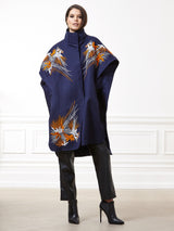 Isabella Navy Asterisk Shilhouettes