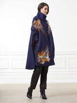 Isabella Navy Asterisk Shilhouettes