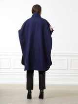 Isabella Navy Asterisk Shilhouettes