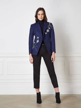 Navy Orchid Blazer