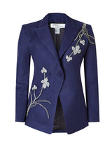 Navy Orchid Blazer