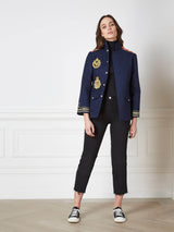 Bertie Navy Cargo Jacket