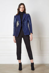 Audrey Sequin Detail Blazer