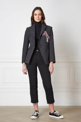 Helene Pinstriped Blazer