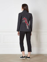 Helene Pinstriped Blazer