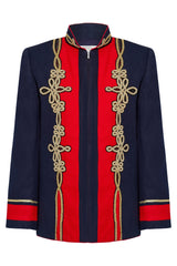 Red Blue Royal Jacket