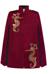 Red Seahorse Cape