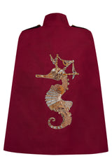 Red Seahorse Cape