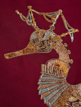 Red Seahorse Cape