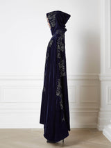 Elba Hooded Floor Length Cape