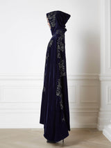 Elba Hooded Floor Length Cape