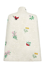 White ladybird lace cape