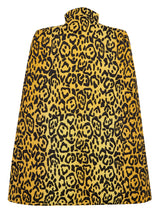 Bianca Yellow Leopard Cape