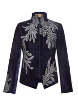 Gilt Leaf Velvet Jacket
