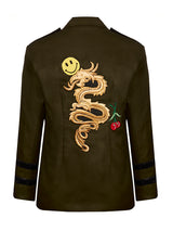 Daria Cargo Jacket Khaki