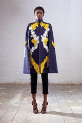 Femi Appliqué cape