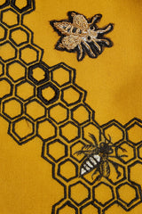 Yellow honey bee cape