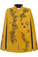 Yellow honey bee cape