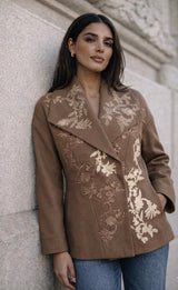 Halycon Wrap Collar Jacket
