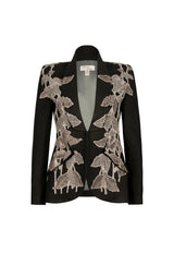 Agnes Beaded Jacket (Black)