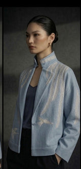 Skyelar Denim Blouson