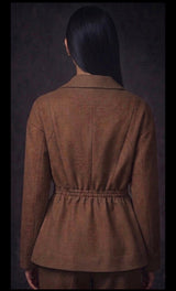 Halycon Wrap Collar Jacket