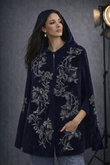 Elba Short Hooded Cape